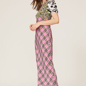 Rixo Multi Print Winnie Midi Dress
